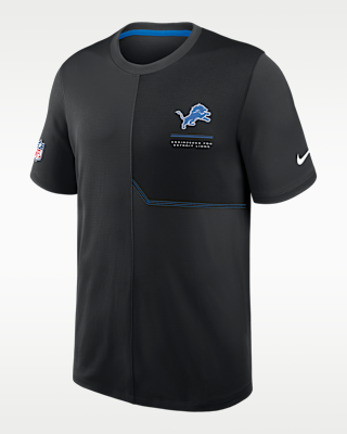 Detroit Lions Sideline Coach Men's Nike Dri-FIT NFL Top. Nike.com